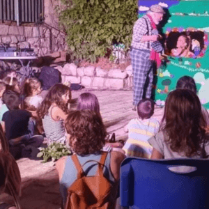 שיר ומרטין בפסטיבל הצגות ילדים של יהודות רומניה