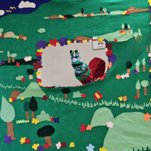 הצגה לגני הילדים על חילזון לעונת הסתיו