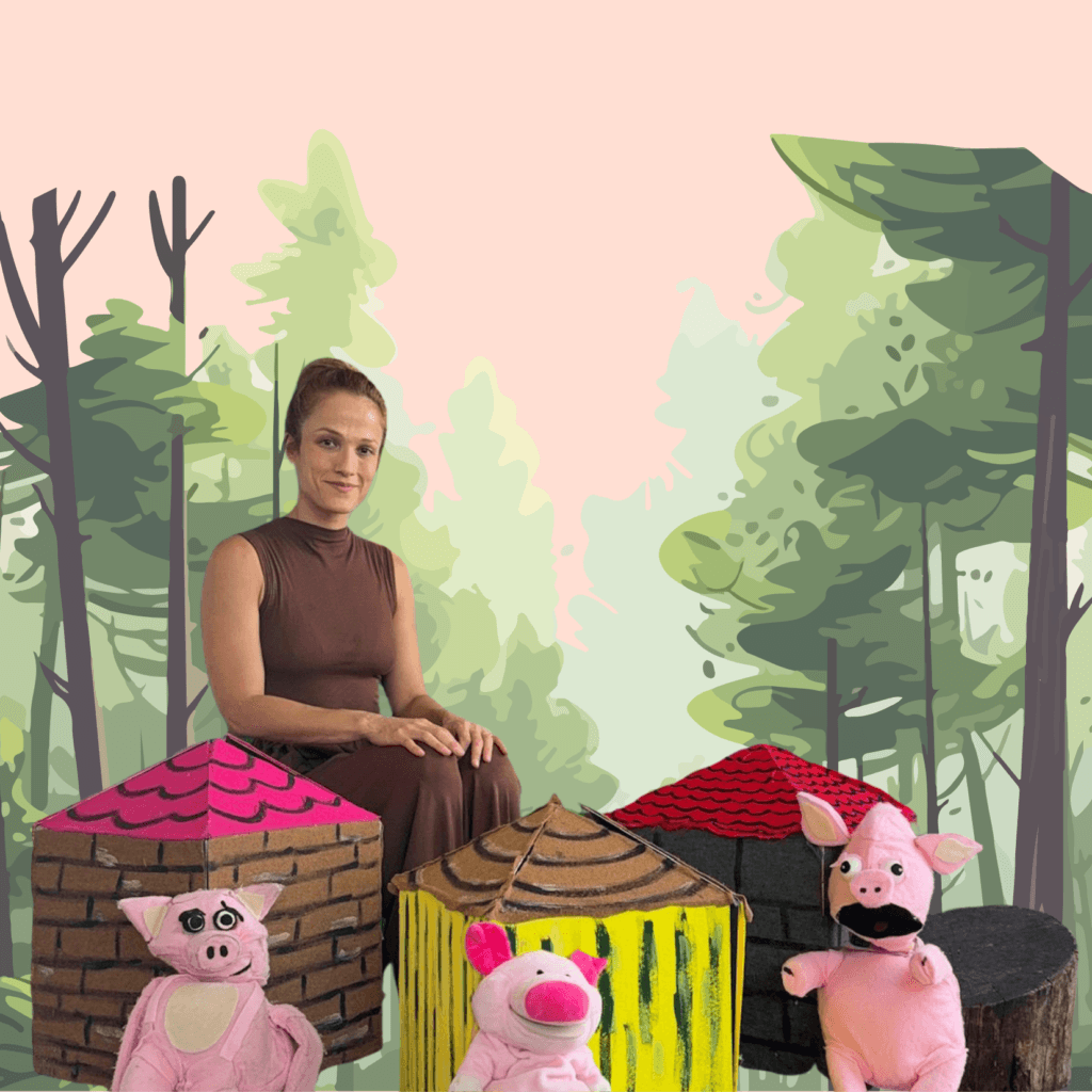 הצגת ילדים שלושת החזירונים – הצגה שיתוף פעולה, אחריות והתמודדות עם אתגרים